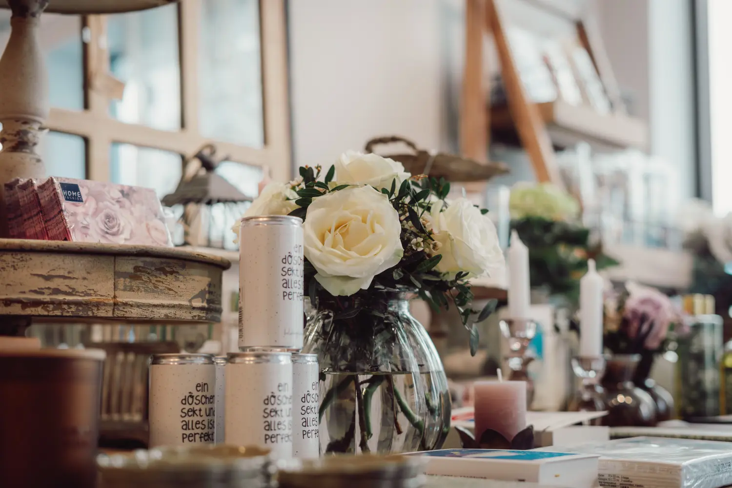 Tausendschön - Blumen im Deko-Shop
